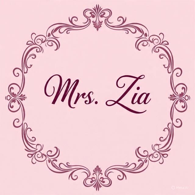 Mrs Zia Logo